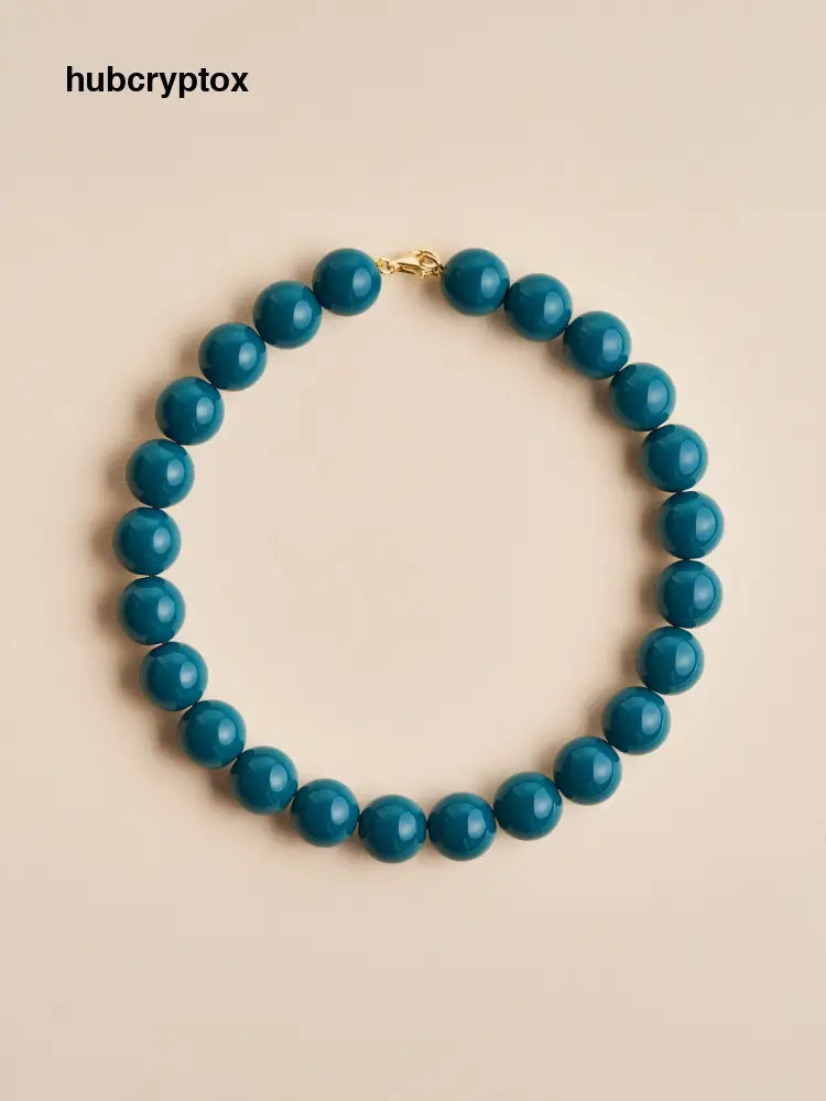 Nocciola Big - Blu Petrolio